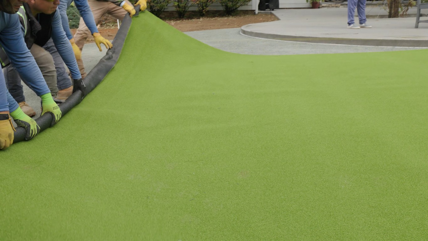 Ultra-durable playground turf for kids in Burlington, NC schools